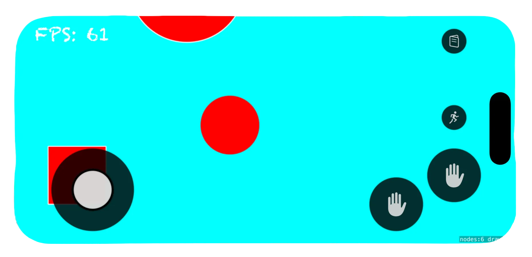 Game controller with touch controls