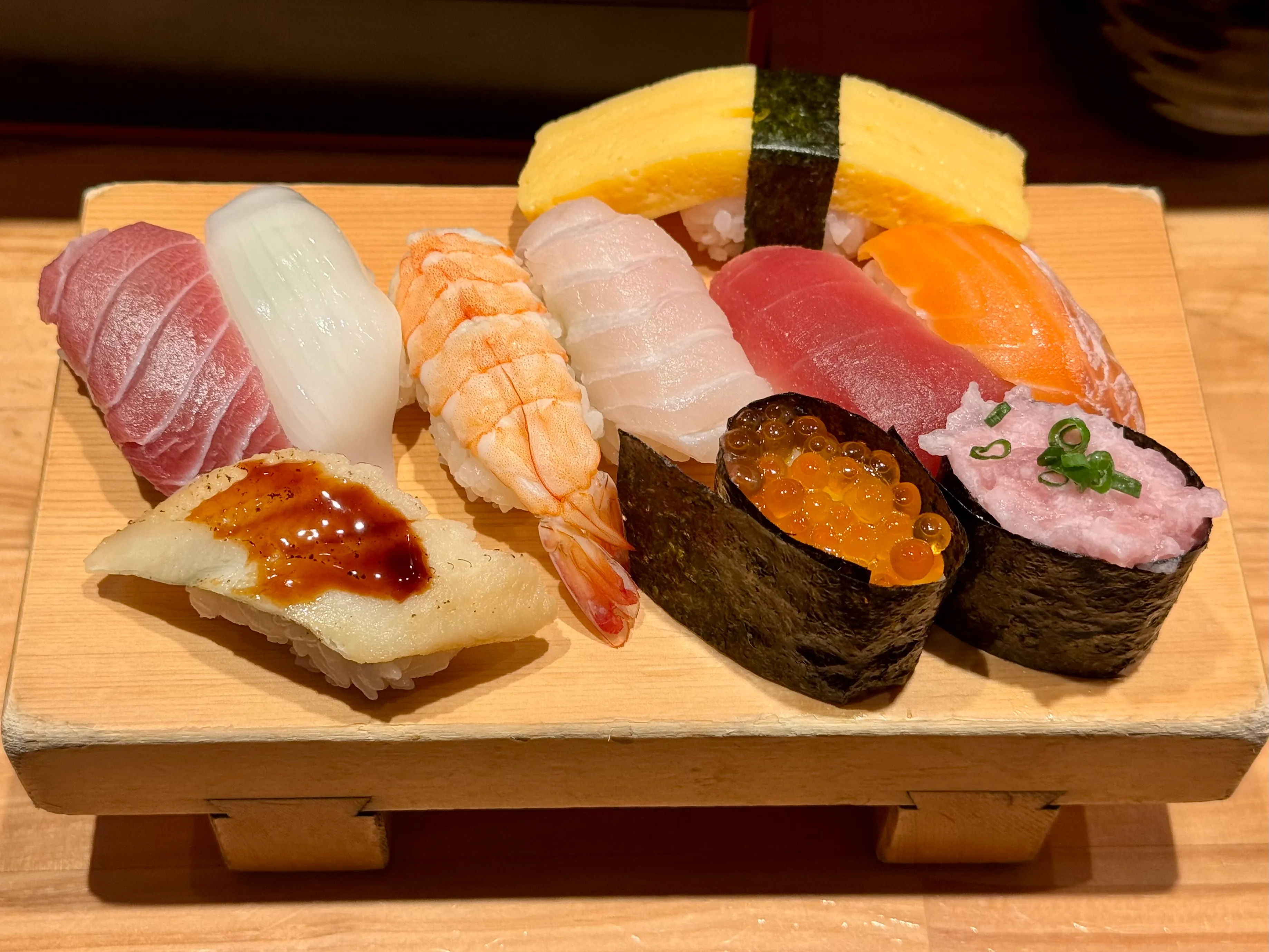 Sushi im Stehen