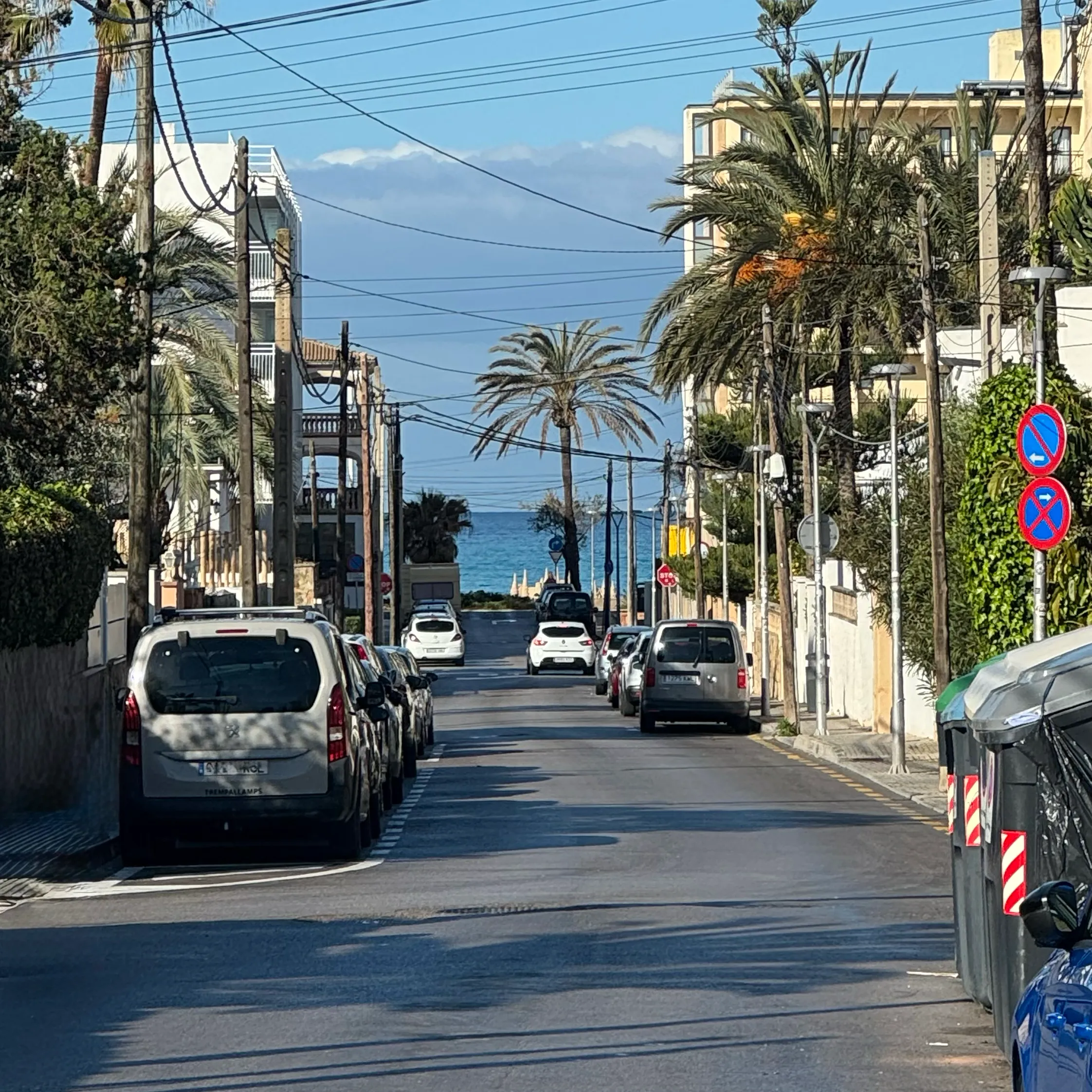 Weg zum Strand